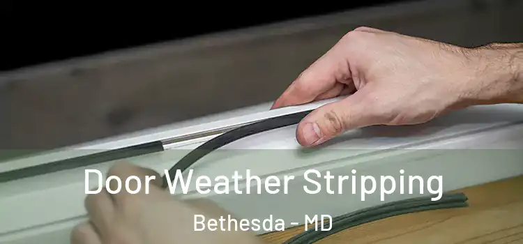 Door Weather Stripping Bethesda - MD